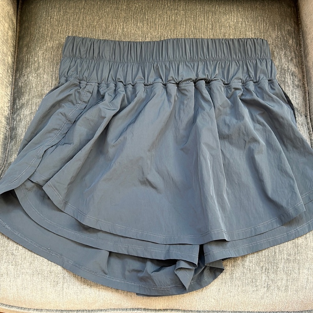 Blue Yoga Skirt